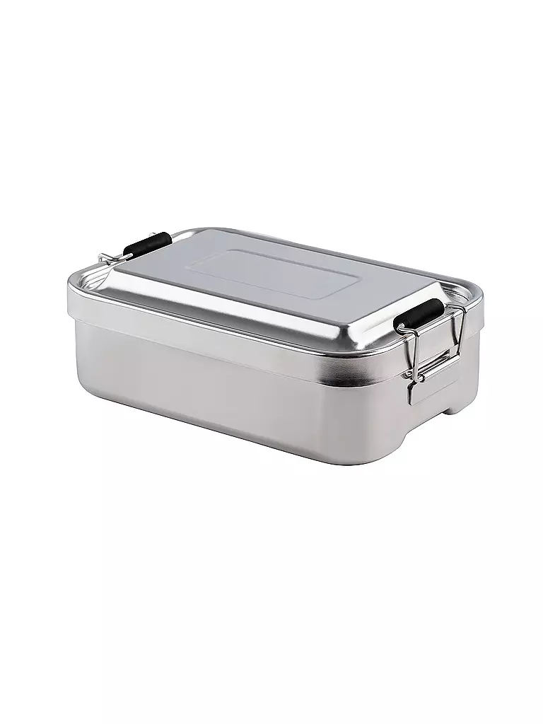 KELOMAT | Lunchbox 23x15cm acciaio inossidabile | Argento