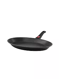 KELOMAT | Padella per pesce PROFI 39x27cm acciaio inox / antiaderente | Nero