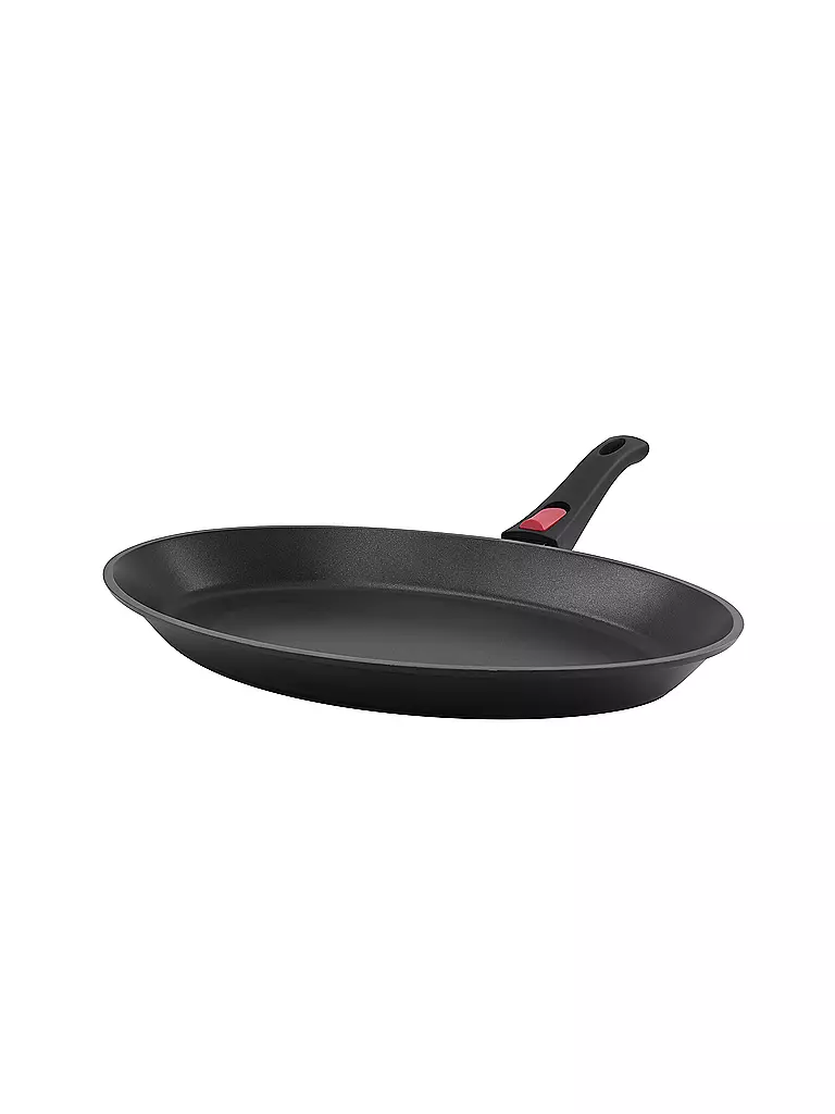 KELOMAT | Padella per pesce PROFI 39x27cm acciaio inox / antiaderente | Nero