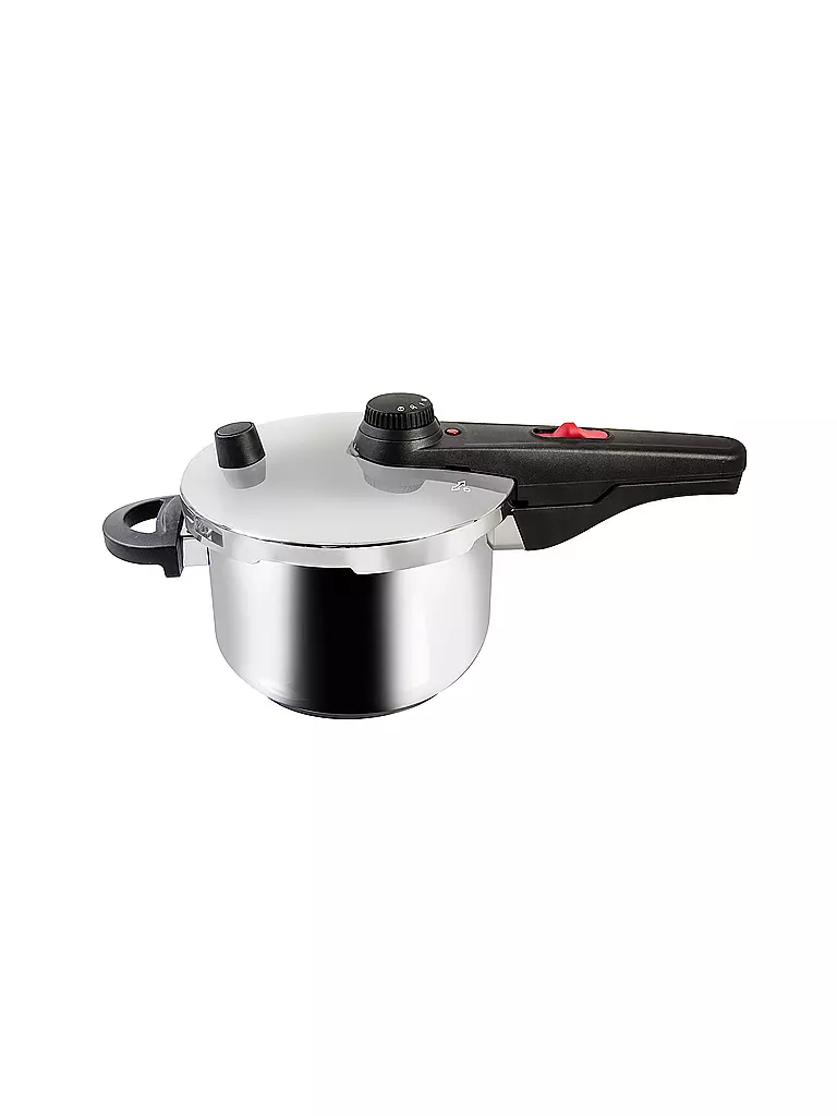 KELOMAT | Pentola a pressione Alfa 18cm/3L in acciaio inox | Argento