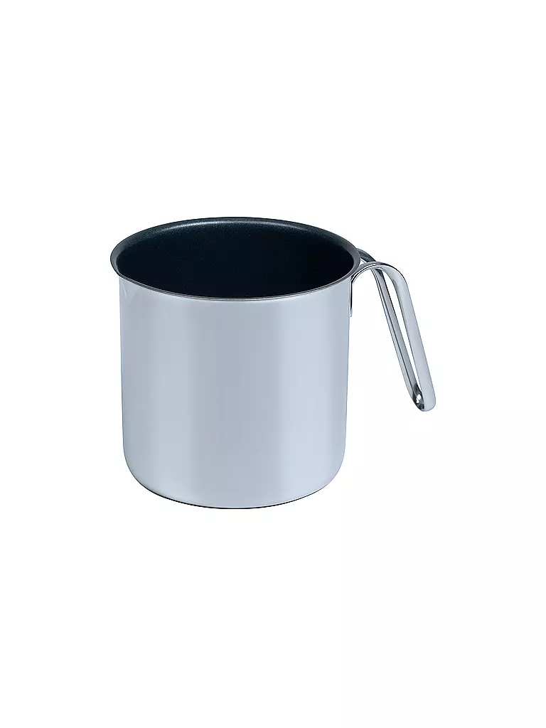 KELOMAT | Pentolino per latte 12 cm in acciaio inox antiaderente | Argento