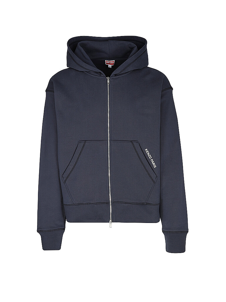 Felpa con cappuccio JUNGLE ELEPHANT blu L