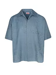 KENZO | Camicia BAMBOO TIGER HAWAIIAN | Blu chiaro