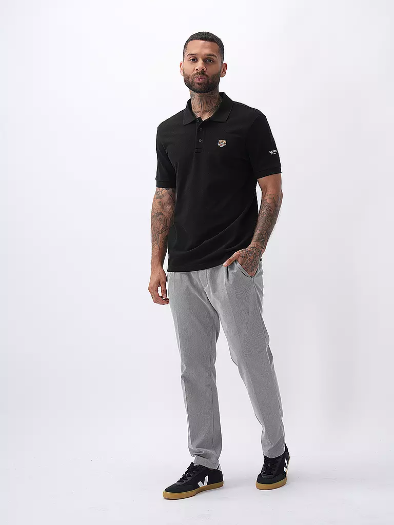 KENZO | Poloshirt LUCKY TIGER Slim Fit | Nero