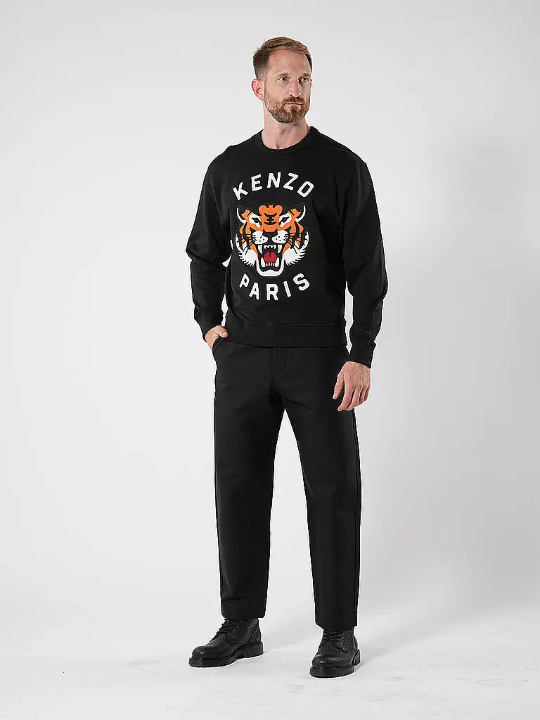 KENZO | Sweater LUCKY TIGER | Nero