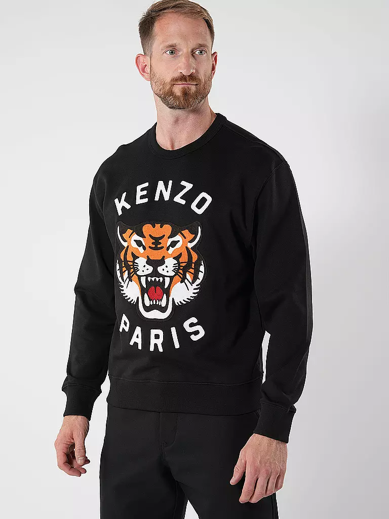 KENZO | Sweater LUCKY TIGER | Nero