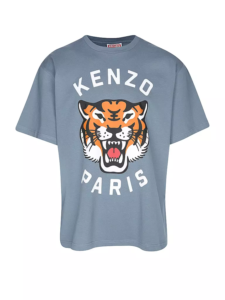 KENZO | T-shirt LUCKY TIGER | Blu chiaro