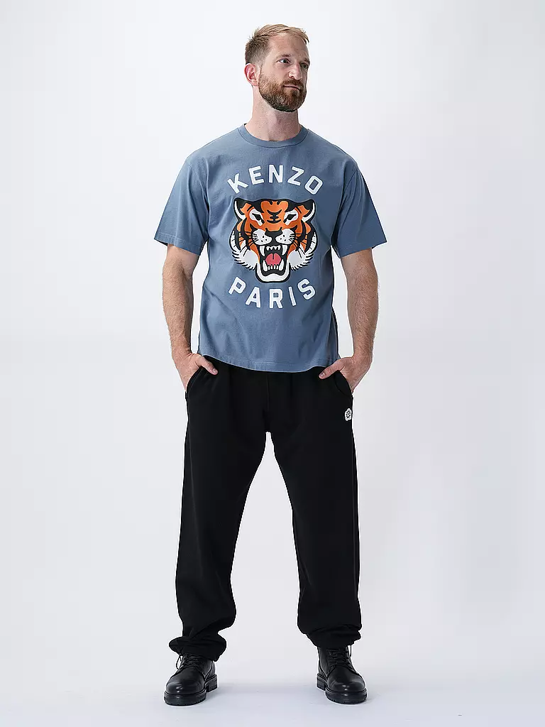 KENZO | T-shirt LUCKY TIGER | Blu chiaro
