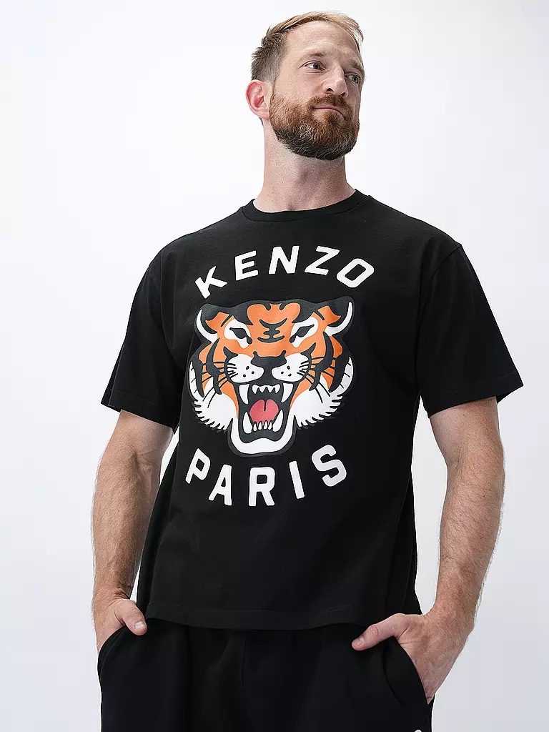 KENZO | T-Shirt LUCKY TIGER | Nero