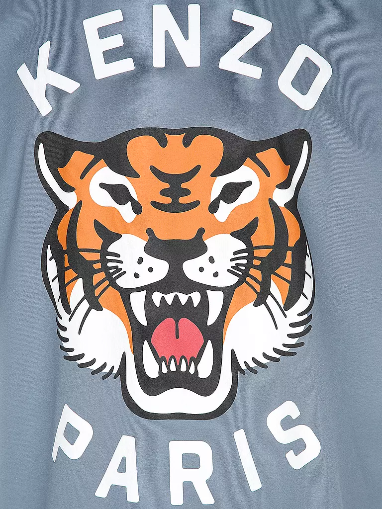 KENZO | T-shirt LUCKY TIGER | Blu chiaro