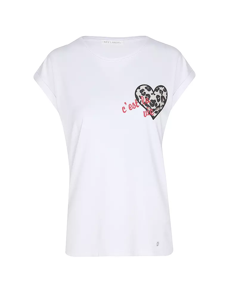KEY LARGO | T-Shirt BELLE | Bianco