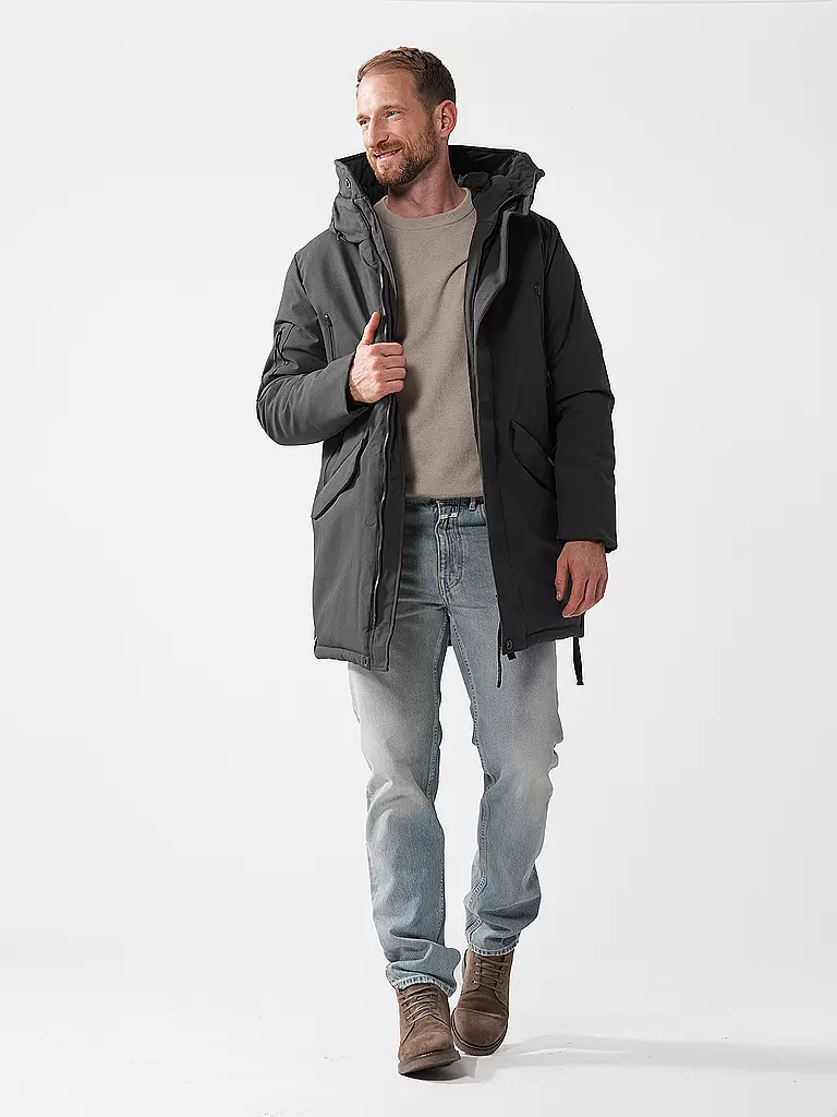 KHUJO | Parka CARL2 | Grigio