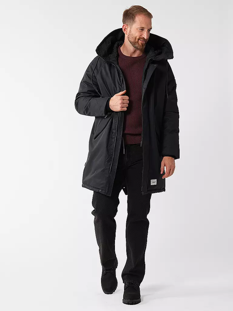 KHUJO | Parka HANT | Blu scuro
