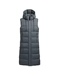 KHUJO | Steppgilet THE MAGNETA MATT | Grigio