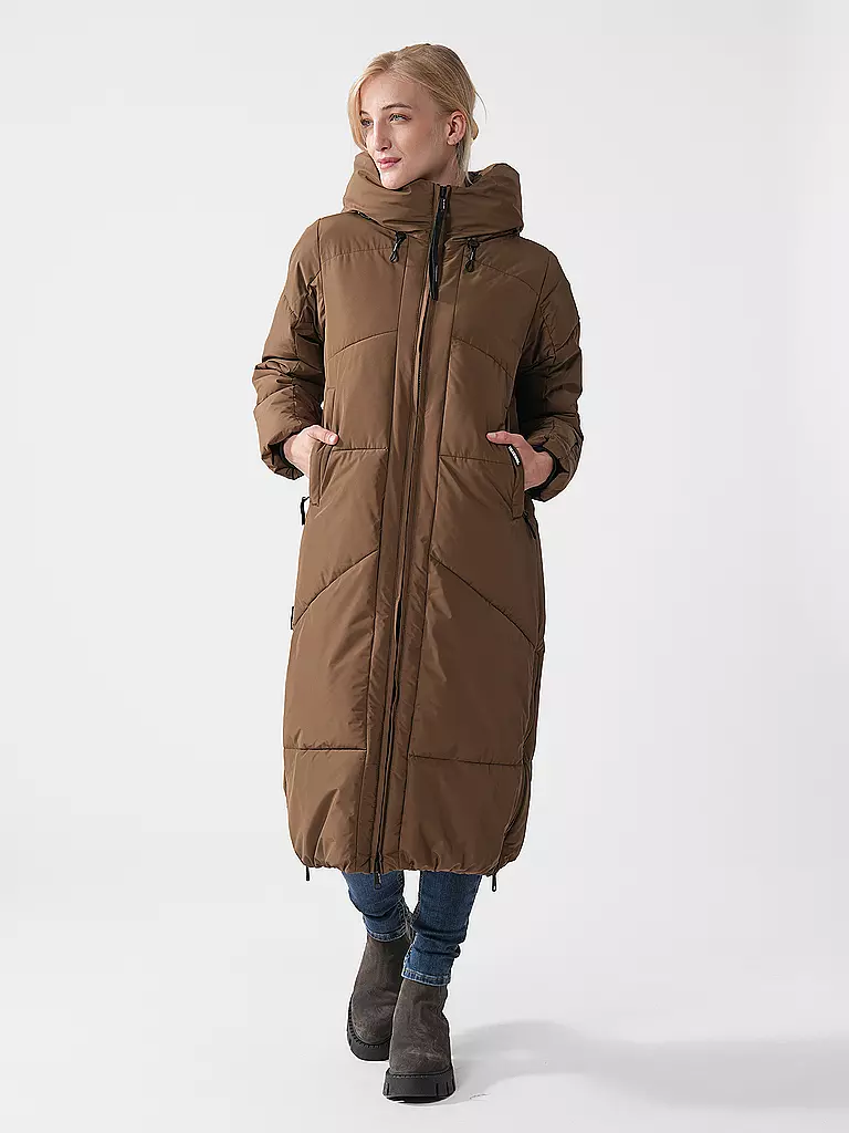 KHUJO | Steppmantel PRAYCE | Oliva