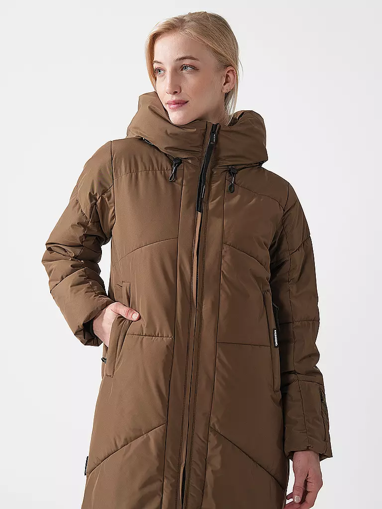 KHUJO | Steppmantel PRAYCE | Oliva