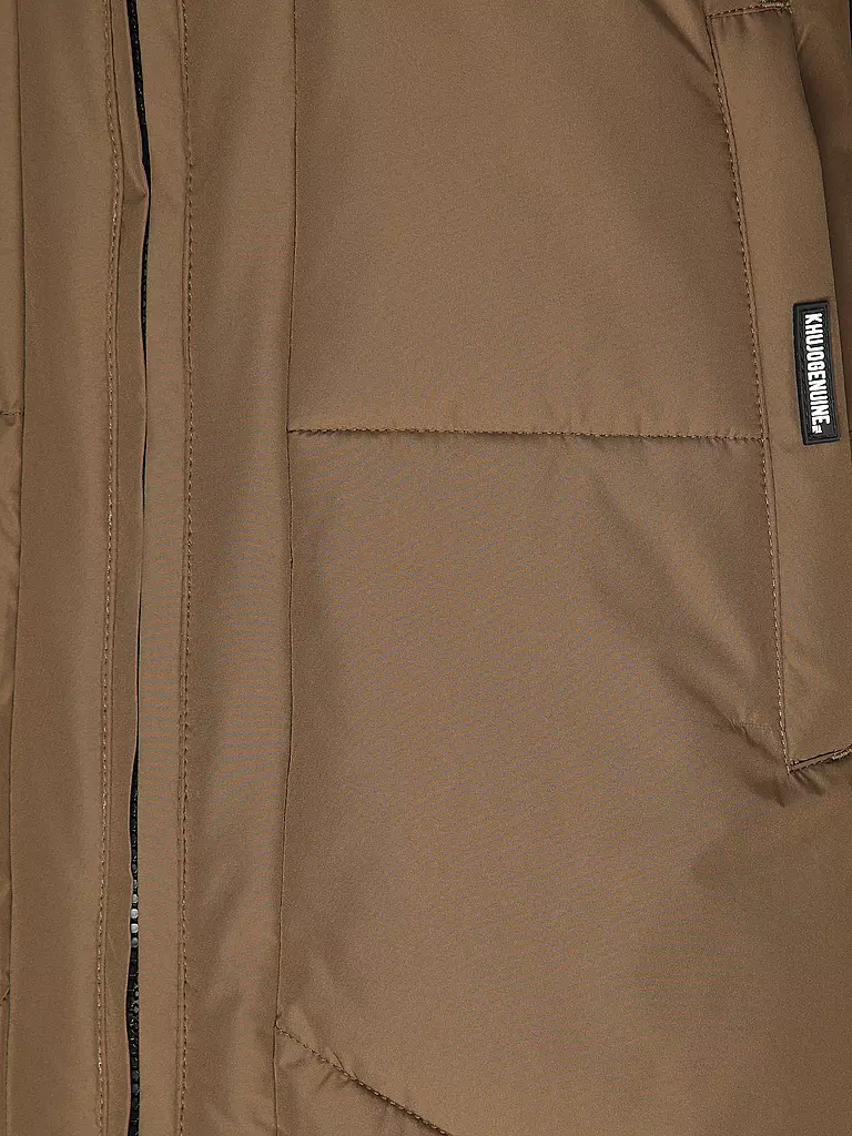 KHUJO | Steppmantel PRAYCE | Oliva