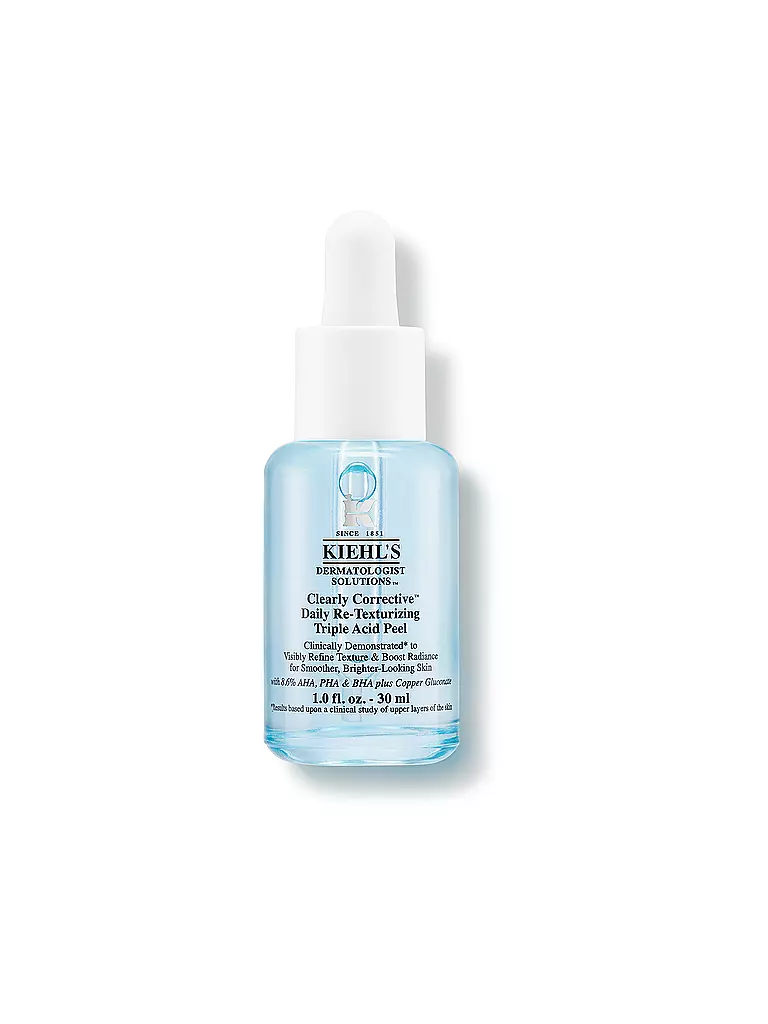 KIEHL'S | Clearly Corrective™ Re-Texturizing Triple Acid Peel 30ml | Senza colore