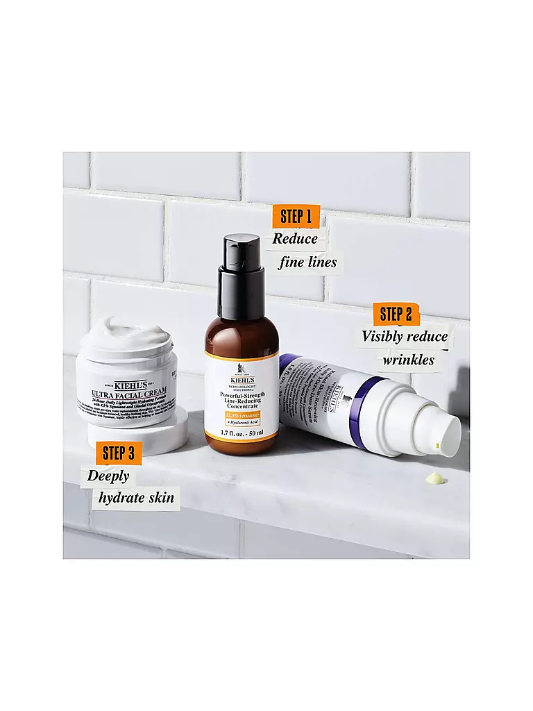 KIEHL'S | Cofanetto regalo - Set Soluzioni Leviganti per la Pelle 50ml / 30ml / 28ml | 