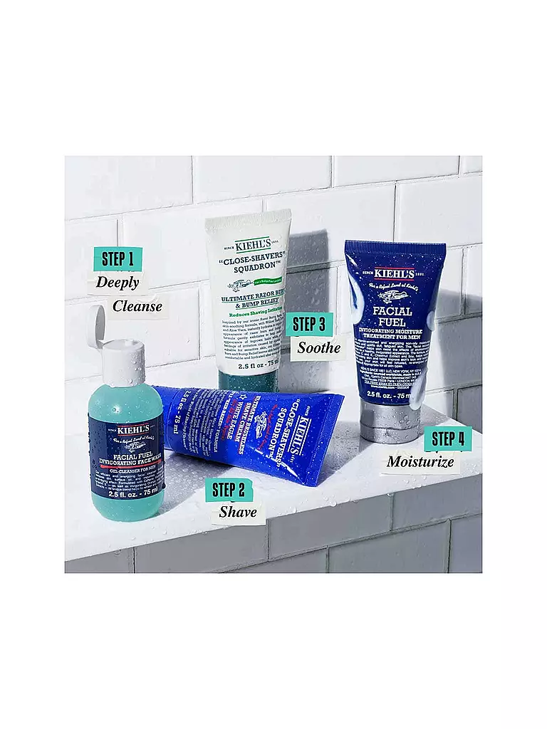 KIEHL'S | Cofanetto regalo - The Grooming Regimen Set 4x75ml | 