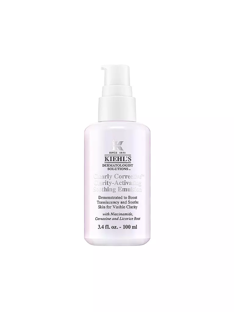 KIEHL'S | Crema viso - Emulsione lenitiva attivante la chiarezza Clearly Corrective 100 ml | Senza colore
