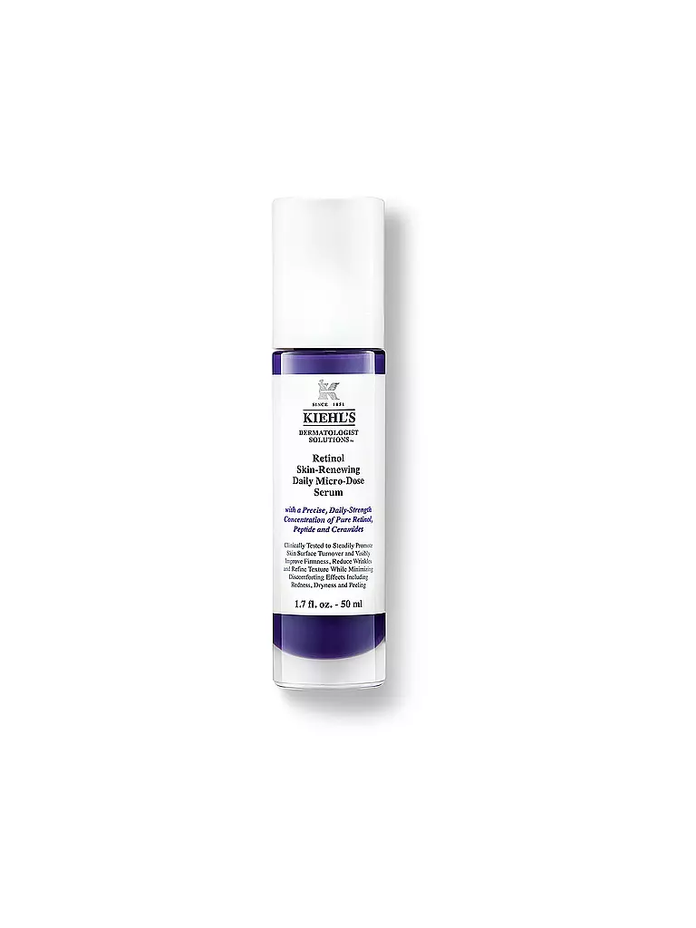 KIEHL'S | Crema viso - Trattamento quotidiano micro-dose rinnovatore della pelle al retinolo 50ml | Senza colore