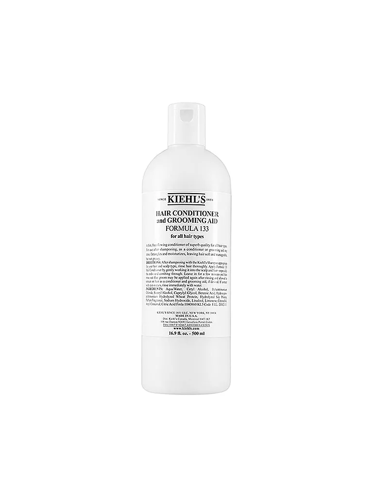 KIEHL'S | Cura dei capelli - Balsamo e aiuto per la cura dei capelli Formula 133 500ml | Senza colore