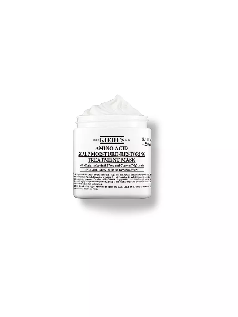 KIEHL'S | Cura dei capelli - Maschera per cuoio capelluto con aminoacidi 250ml | Senza colore