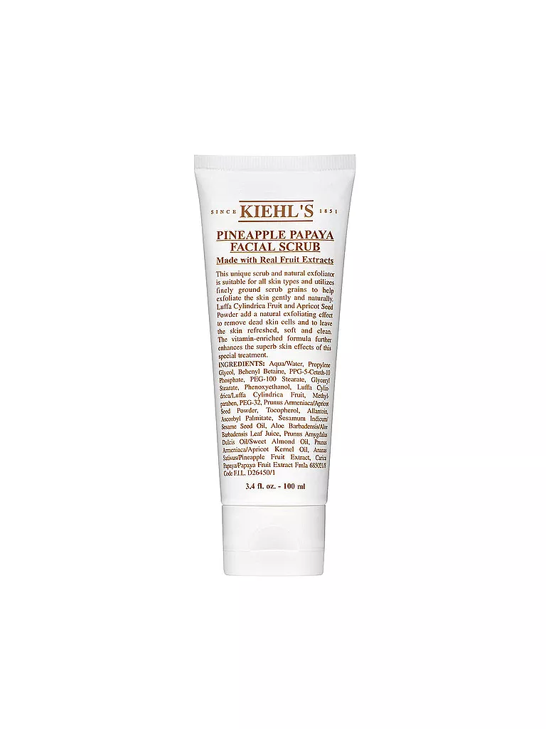 KIEHL'S | Pineapple Papaya Facial Scrub 100ml | Senza colore