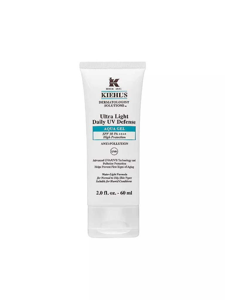 KIEHL'S | Protezione solare - Ultra Light Daily UV Defense Aqua Gel SPF50 60ml | Trasparente