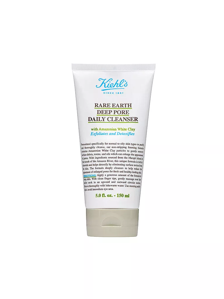 KIEHL'S | Rare Earth Deep Pore Daily Cleanser 150ml | Senza colore