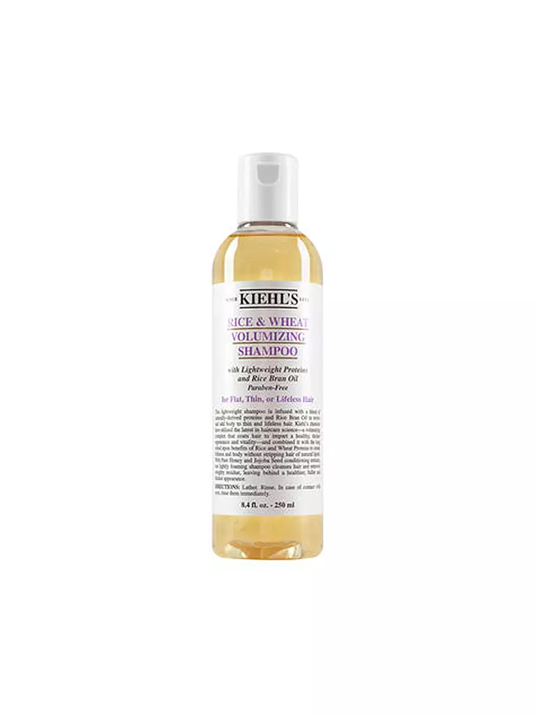 KIEHL'S | Rice & Wheat Volumizing Shampoo 500ml | Senza colore