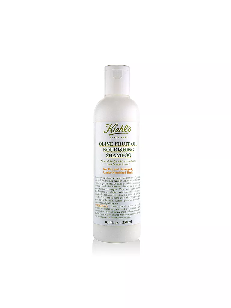 KIEHL'S | Shampoo Nutriente all'Olio di Oliva 500ml | Senza colore