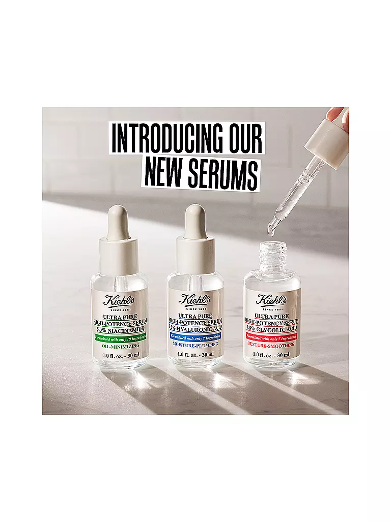 KIEHL'S | Ultra Pure High-Potency Serum 1.5% Hyaluronic Acid 30ml | Senza colore