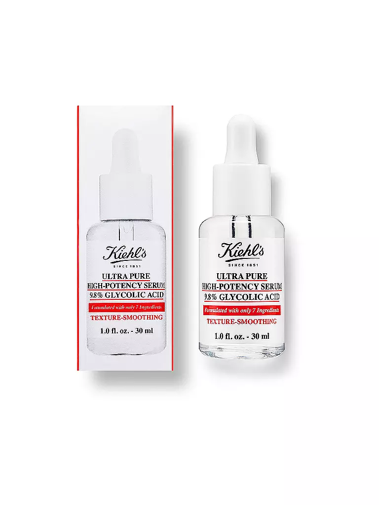 KIEHL'S | Ultra Pure High-Potency Serum 9.8% Acido Glicolico 30ml | Senza colore