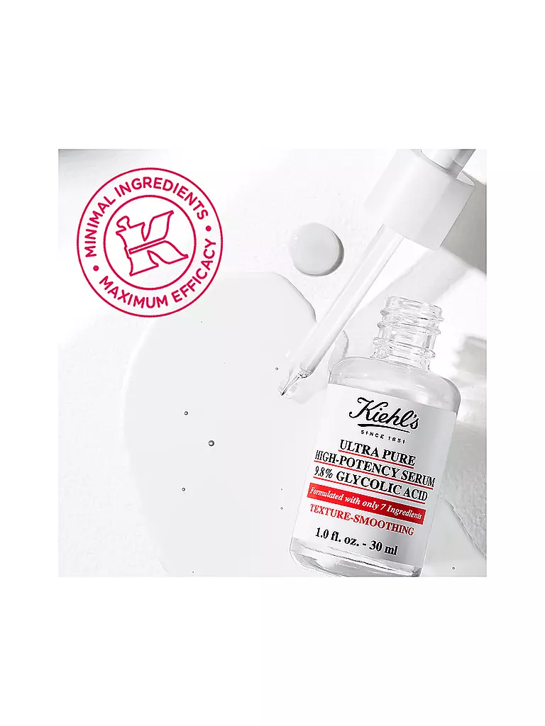 KIEHL'S | Ultra Pure High-Potency Serum 9.8% Acido Glicolico 30ml | 