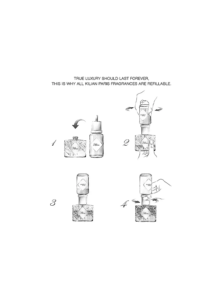 KILIAN PARIS | Roses on Ice Ricarica Spray Ricaricabile 50ml | Senza colore