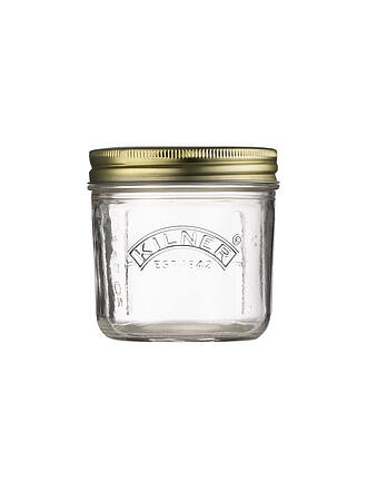 KILNER | Barattolo per conserve a bocca larga 200 ml vetro/metallo