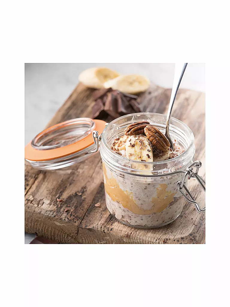 KILNER | Barattolo in vetro con chiusura a staffa 350ml | Trasparente