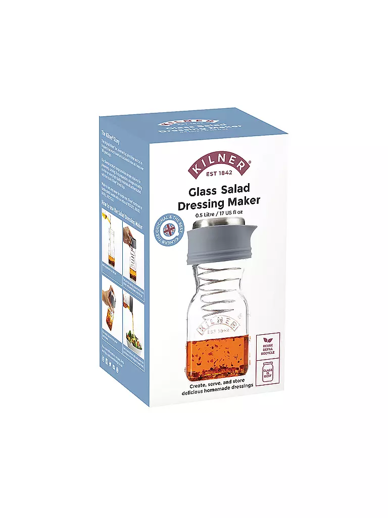 KILNER | Preparatore per condimento per insalata 0,5 l | 