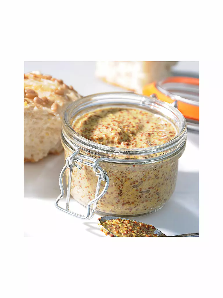 KILNER | Vasetto con chiusura a staffa 125 ml | Trasparente