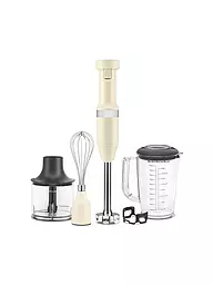 KITCHENAID | Frullatore a immersione con accessori 5KHBV83EAC Panna | Crema