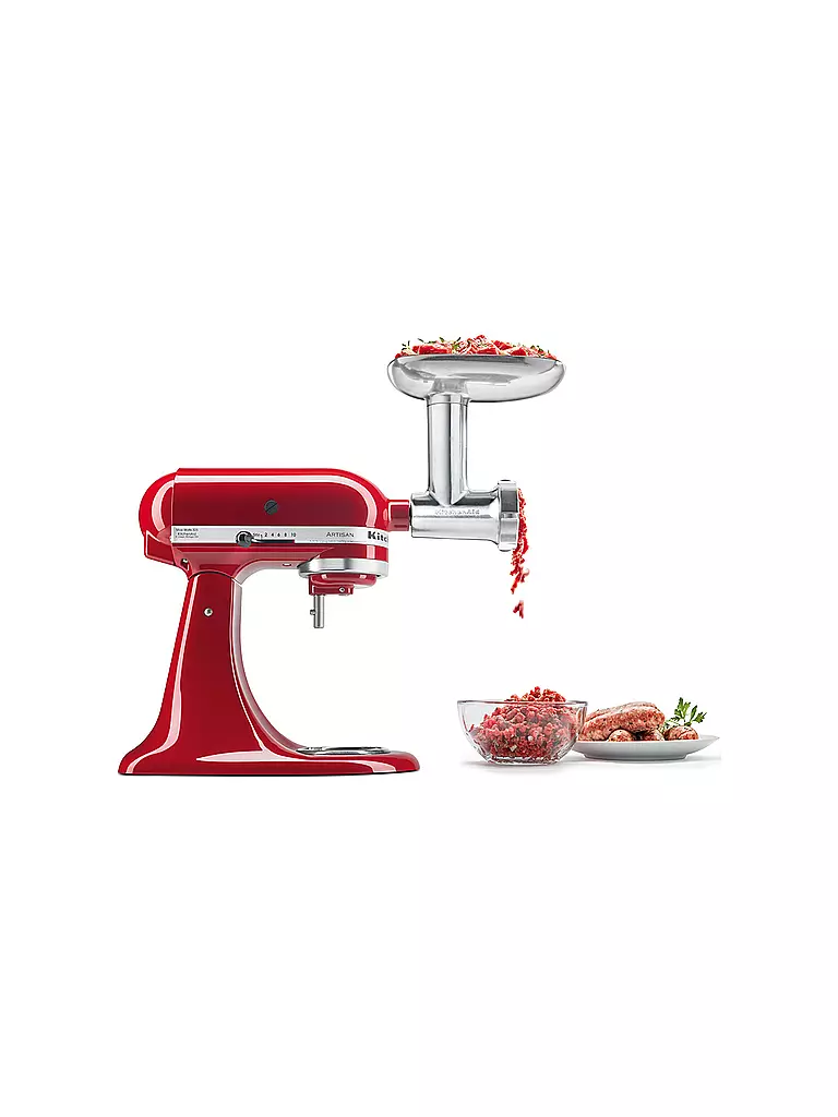 KITCHENAID | Tritacarne in metallo 5KSMMGA (Accessorio) | Argento