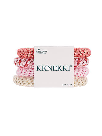 KKNEKKI | Elastici per capelli, confezione da 4, BUNDLE 62