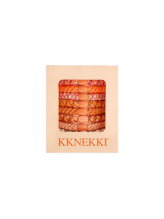 KKNEKKI | Elastici per capelli, confezione da 8. SUNSET EDITION