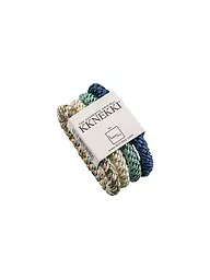 KKNEKKI | Elastici per capelli, confezione da 4, BUNDLE 37 | Blu
