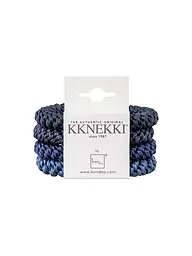 KKNEKKI | Elastici per capelli, confezione da 4, BUNDLE 5 | Blu scuro