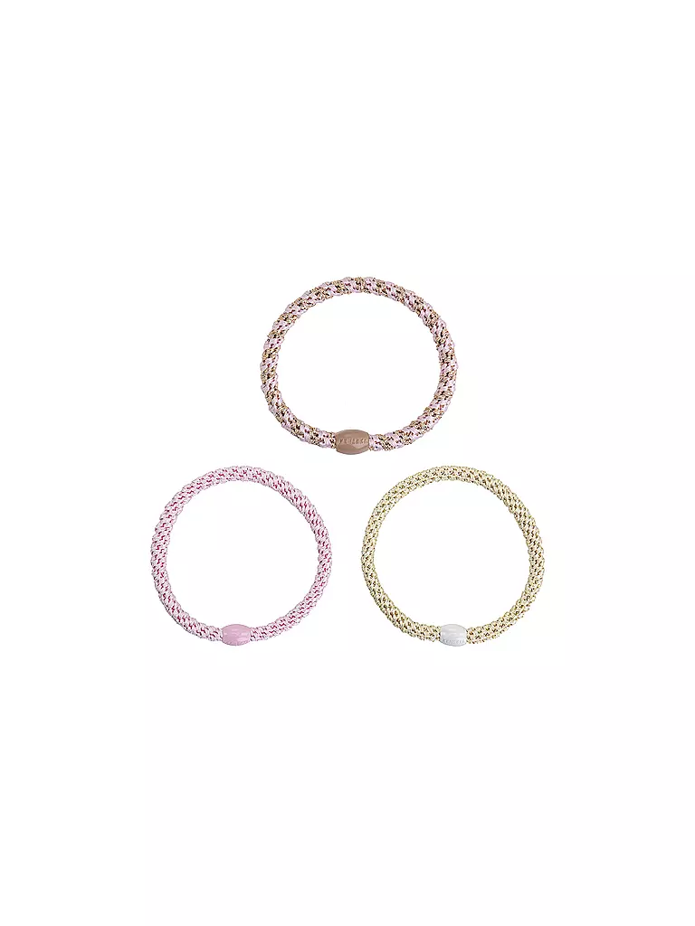 KKNEKKI | Elastici per capelli, confezione da 6, BUNDLE 15 | Rosa