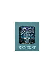 KKNEKKI | Elastici per capelli, confezione da 8. EARTH EDITION | Blu