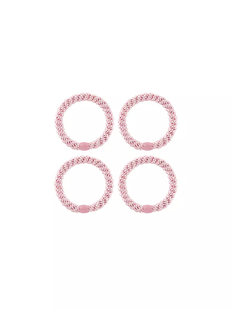 KKNEKKI | Elastico per capelli, confezione da 4, BUNDLE 26 | Rosa